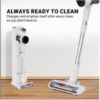 Krapof Auto Clean, Self Empty Slim Power Vac Cordless Stick Vacuum