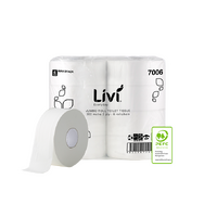 LIVI 7006 Everyday Jumbo toilet roll.2 Ply, 300M ctnx8