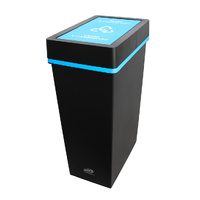 SABCO EnviroPlastic Deluxe Recycling Station - Paper & Cardboard